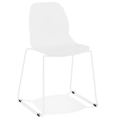 Kokoon® Design-Stuhl CLAUDI 54x50x85 cm, Plastik / Polymer, Weiß,12,05 kg
