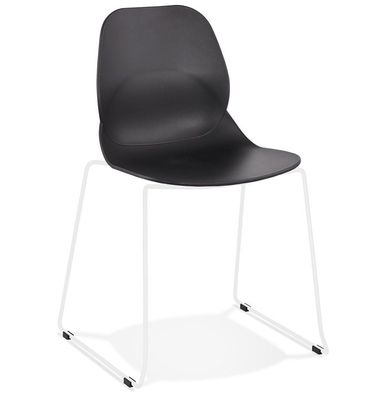Kokoon® Design-Stuhl CLAUDI 54x50x85 cm, Plastik / Polymer, Schwarz,12,05 kg