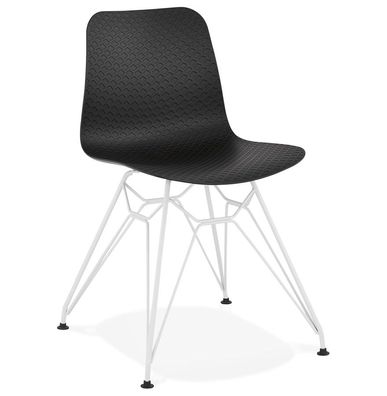 Kokoon® Design-Stuhl FIFI 47x49x78 cm, Plastik / Polymer, Schwarz,8,25 kg