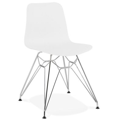 Kokoon® Design-Stuhl FIFI 47x49x78 cm, Plastik / Polymer, Weiß,8,25 kg