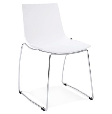 Kokoon® Design-Stuhl TIKADA 54x58x83 cm, Plastik / Polymer, Weiß,9,5 kg