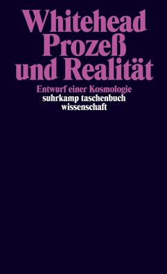 Proze? und Realit?t, Alfred North Whitehead
