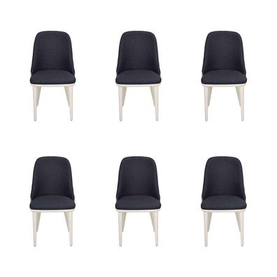 Esszimmer Mehrfarbig 6x Stühle Modern Esszimmer Stühle Luxus Design Neu