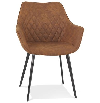 Kokoon® Design-Sessel VAFFLA 61x63x80 cm, Textil, Braun, 9,8 kg