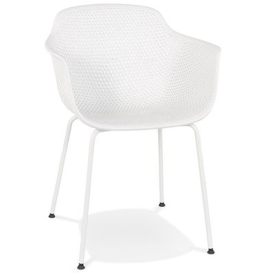 Kokoon® Design-Sessel BUITE 54,5x59,5x81 cm, Plastik / Polymer, Weiß, 7,3 kg