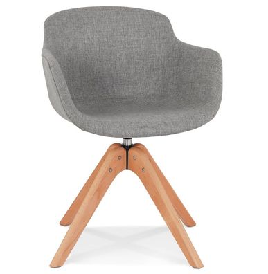 Kokoon® Design-Sessel TIGRU 54x59x80 cm, Textil, Hellgrau, 10,3 kg