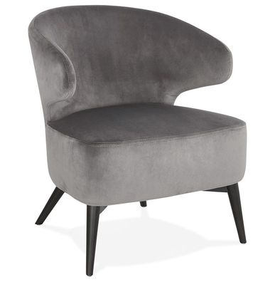 Kokoon® Design-Sessel MELICK 51x58x72 cm, Textil, Grau, 14,85 kg