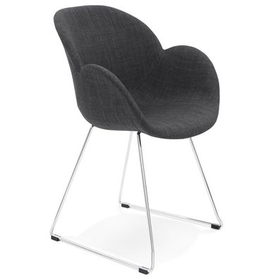 Kokoon® Design-Sessel TEXINA 59x58x87 cm, Textil, Dunkelgrau, 11,2 kg