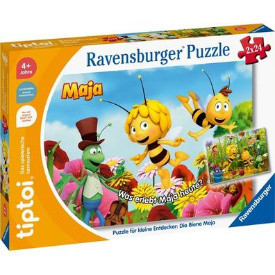 tiptoi Puzzle für kleine Entdecker: Die Biene Maja - Ravensburger 00141 - (Spielwa...