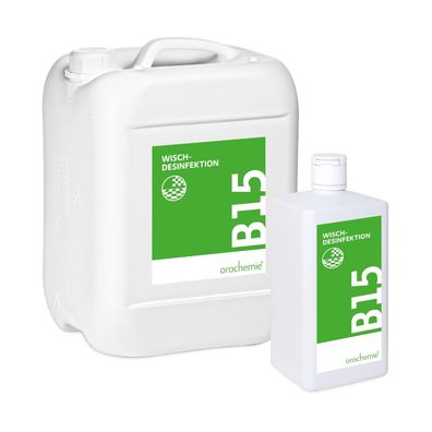Oro Chemie B15 Wischdesinfektion - 1 Liter | Flasche (1 l)