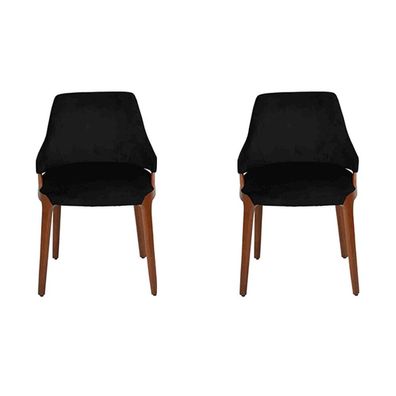 Esszimmer 2x Stühle Modern Holz Möbel Stühle Luxus Design Einrichtung Neu