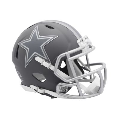 NFL Mini Helm Dallas Cowboys Slate Speed Riddell Footballhelm 095855631370