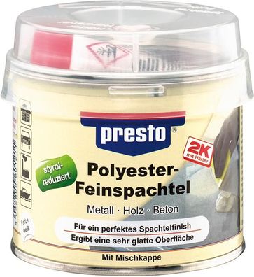 presto® 2-K-Polyester-Feinspachtel
