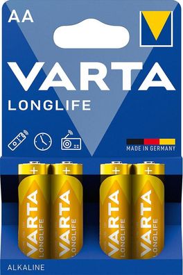 Batterie VARTA Longlife Mignon AA