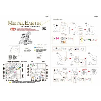 METAL EARTH 3D Puzzle Filmprojektor