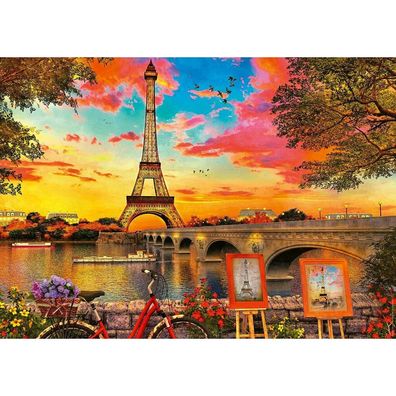 Puzzle 1000 Teile Abendstimmung in Paris