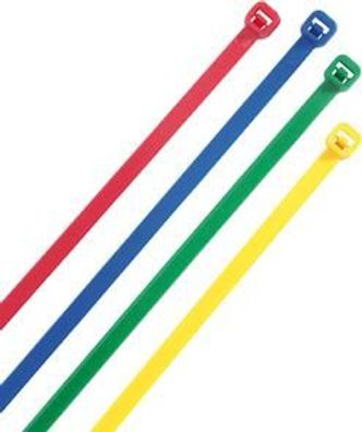 Kabelbinder, farbig sortiert
