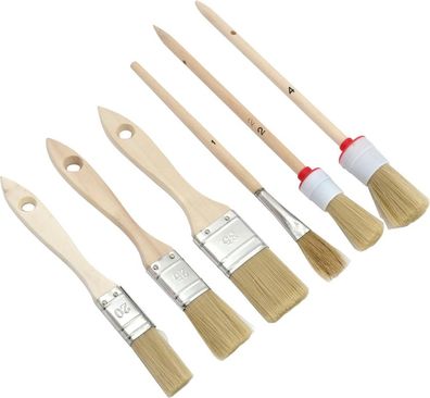 Universalpinsel-Set, 6-teilig