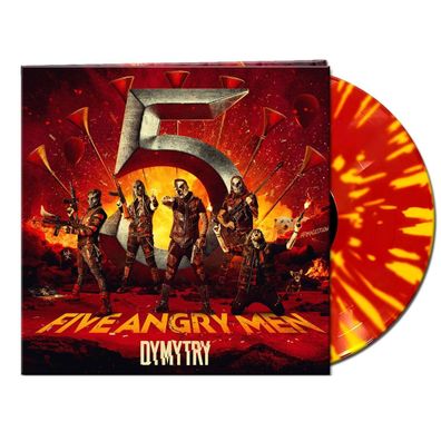 Dymytry: Five Angry Men (Limited Edition) (Red W/ Yellow Splatter Vinyl