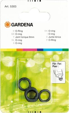 O-Ring für Anschlussnippel, 9 mm