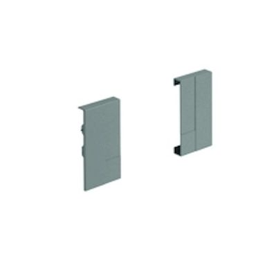 Verbinder für Aluminiumfront InnoTech Atira, 70 mm, links und rechts, grau