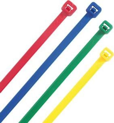 Kabelbinder, farbig sortiert
