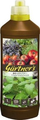 Gärtner's Bio-Dünger für Kräuter und Tomaten