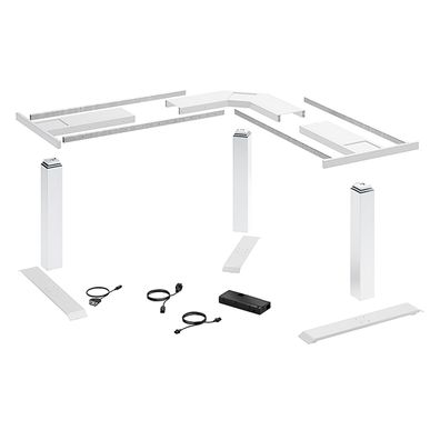 LegaDrive Systems Tischgestell-Set 90°-Winkel, weiß