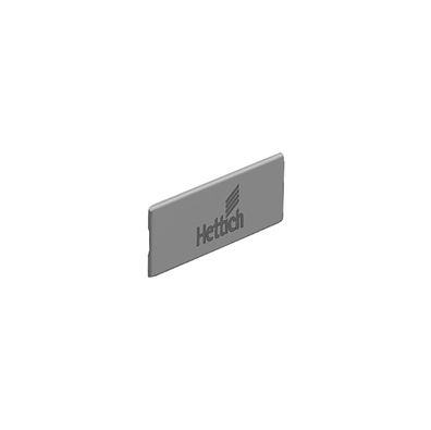 InnoTech Atira Abdeckkappe, grau, mit Hettich Logo