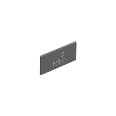 InnoTech Atira Abdeckkappe, dunkelgrau, mit Hettich Logo