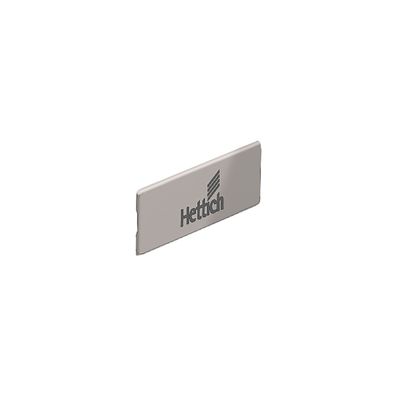 InnoTech Atira Abdeckkappe, Edelstahl Optik, mit Hettich Logo