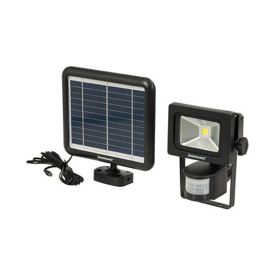 Solarbetriebener COB-LED-Scheinwerfer mit Bewegungsmelder 3 W PIR (Gr. 50 mm)