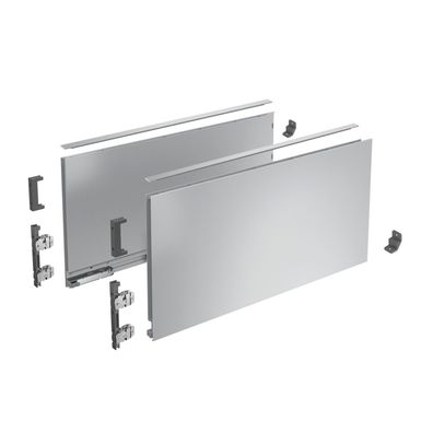 AvanTech YOU Set Zarge, Höhe 251 mm x NL 600 mm, silber, links und rechts