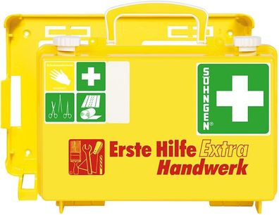Erste-Hilfe-Koffer »Extra«, gelb