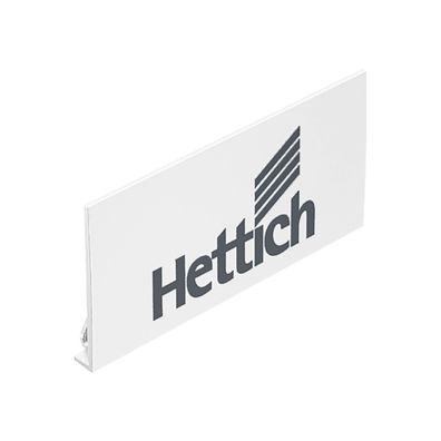 AvanTech YOU Brandingclip, weiß, mit Hettich Logo