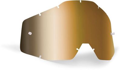FMF Ersatzteil Spare Parts Powerbomb Lens True 23911 Gold Mirror