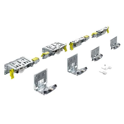 TopLine XL, Set Lauf- und Führungsteile, STB 19, 17 mm, 32 - 40 mm, 100 kg, 3-türig