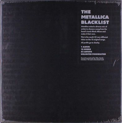 Metallica And Various Artists: The Metallica Blacklist