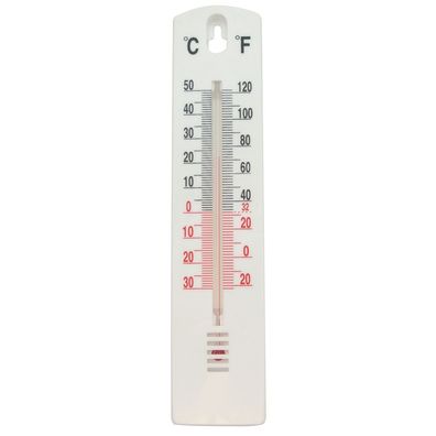 Wandthermometer für den Innen- und Außenbereich -40° bis + 50 °C