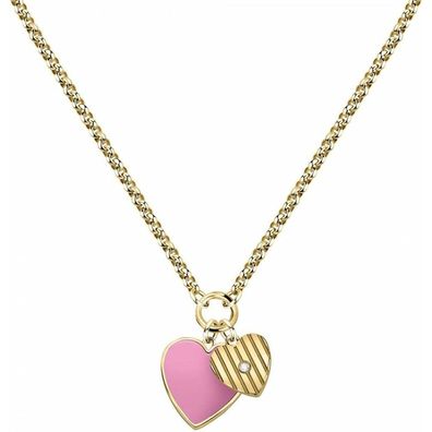 Gentle gilded necklace with hearts Incanto SAVA02