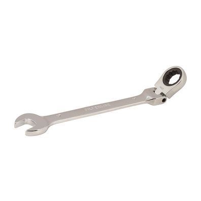 Ring-Maul-Ratschenschlüssel mit Gelenk 17 mm