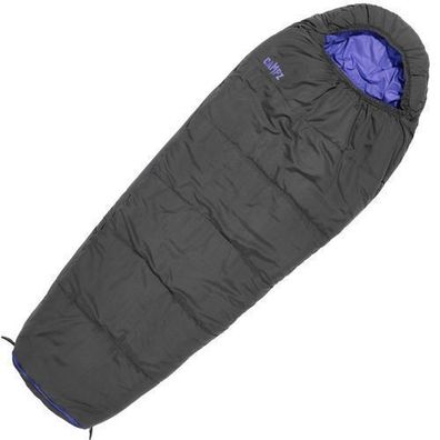 Mumienschlafsack Blue Verstellbar 190 cm bis 160 cm Körpergröße 1,2 kg Schlafsack Kin