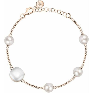 Silver bracelet with pearls Gemma Perla SATC08