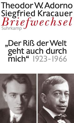 Briefwechsel 7. Theodor W. Adorno/ Siegfried Kracauer. Briefwechsel 1923-196 ...