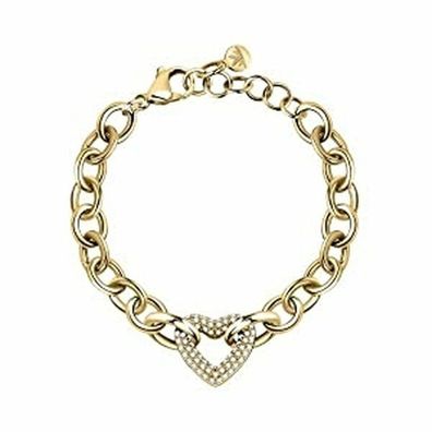 Charming gilded bracelet with heart Incontri SAUQ09