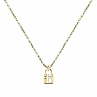 Luxury gilded necklace made of Abbraccio SAUB14 steel