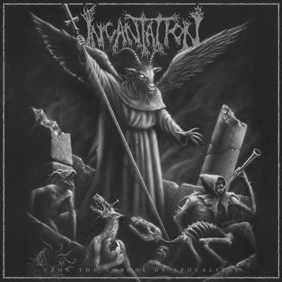 Incantation: Upon The Throne Of Apocalypse (Black Ice with Splatter Vinyl)