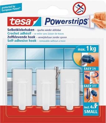 tesa® Powerstrips System-Haken, Small