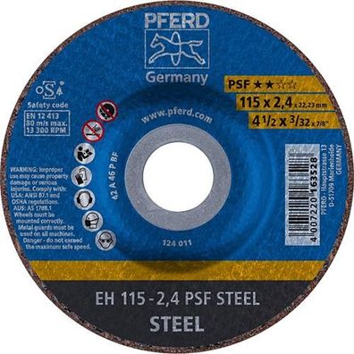 Trennscheibe PSF STEEL für Stahl