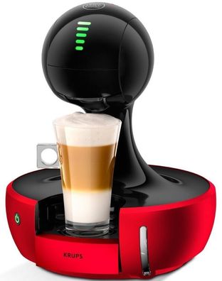 Krups KP350 DROP Nescafé Dolce Gusto Kaffeekapselmaschine 1600W 15Bar Rot BLK